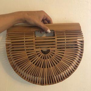 Bamboo/wooden tote bag